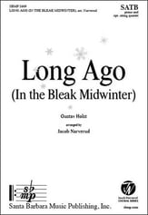 Long Ago SATB choral sheet music cover